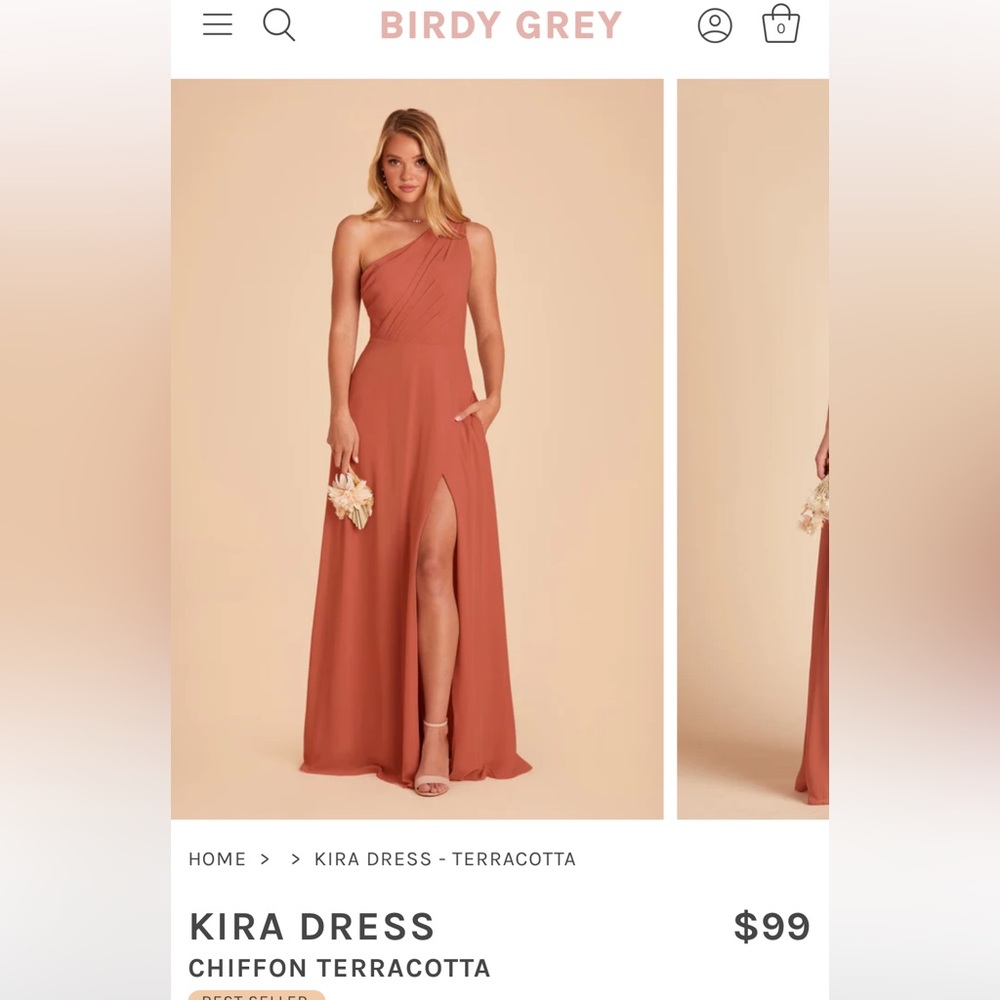 Birdy Grey Bridesmaid Dress.